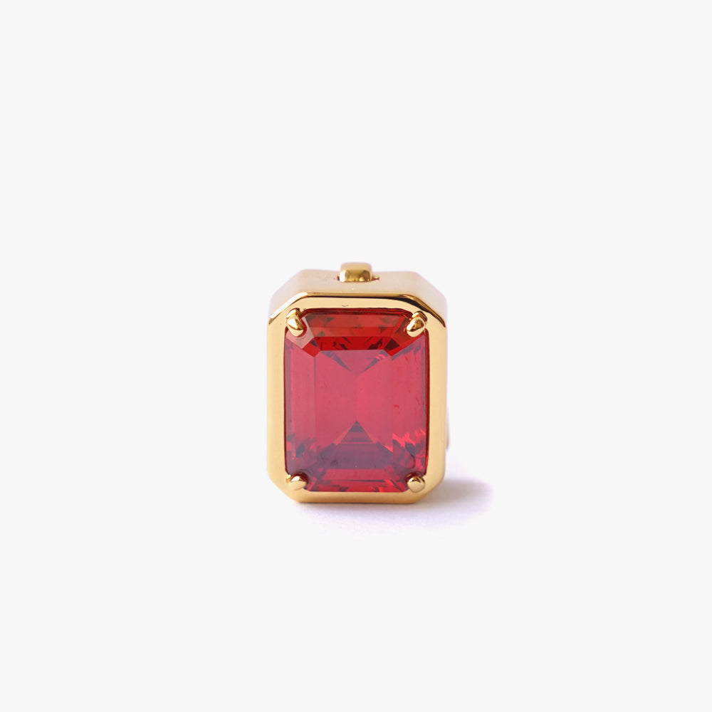 Mega rectangle button cover orange gold