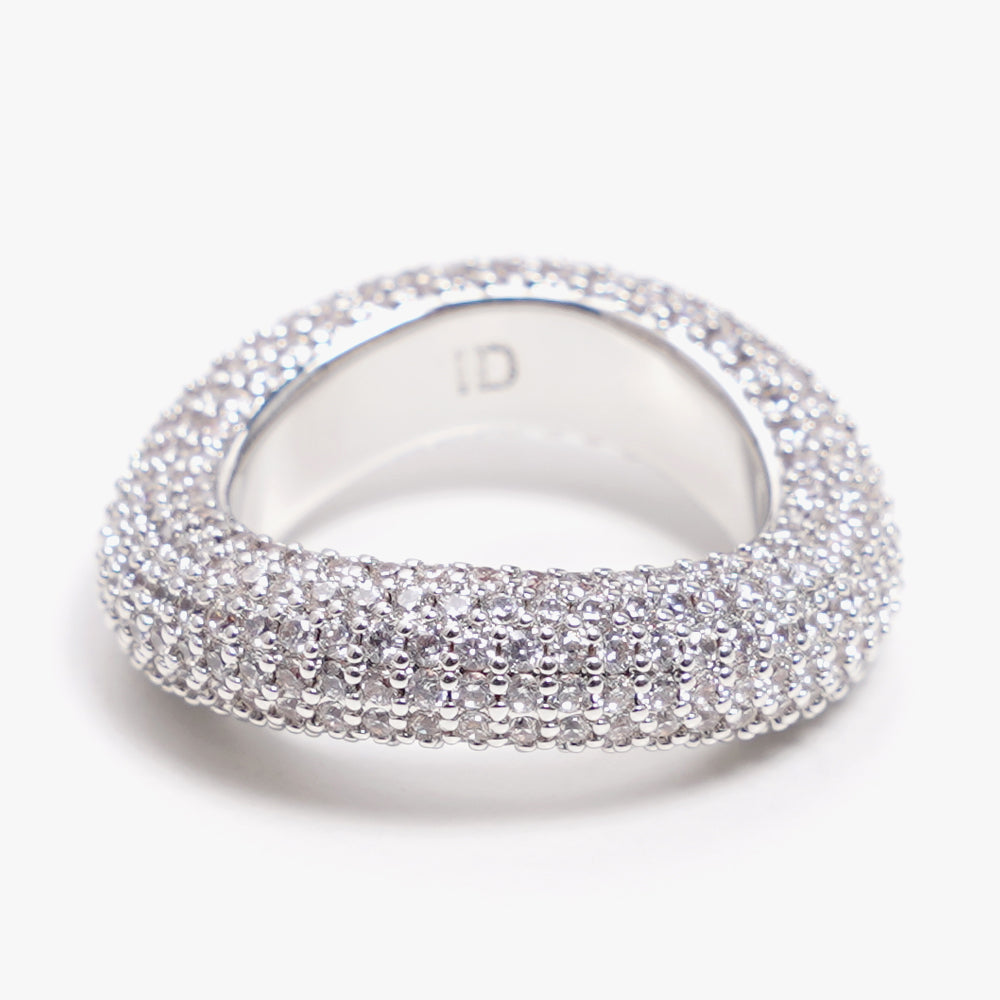 Beyond ring white silver