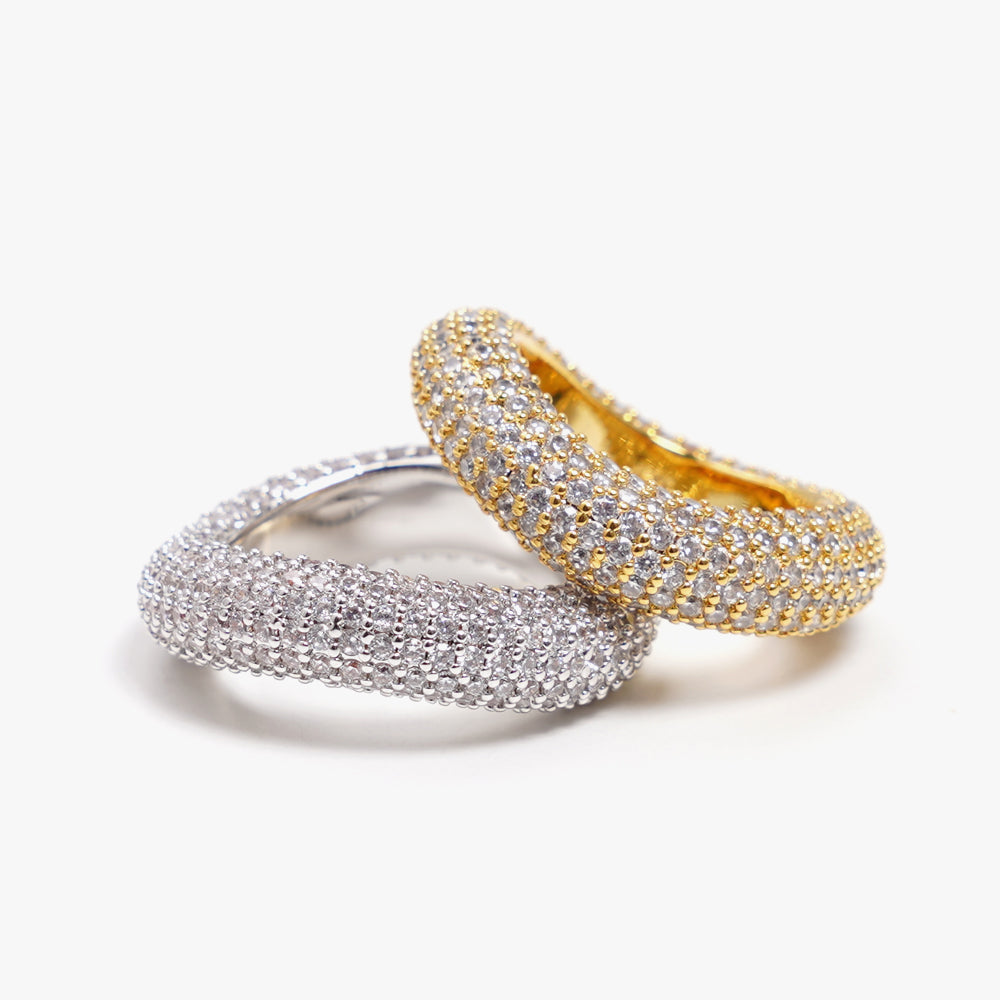 Beyond ring white silver