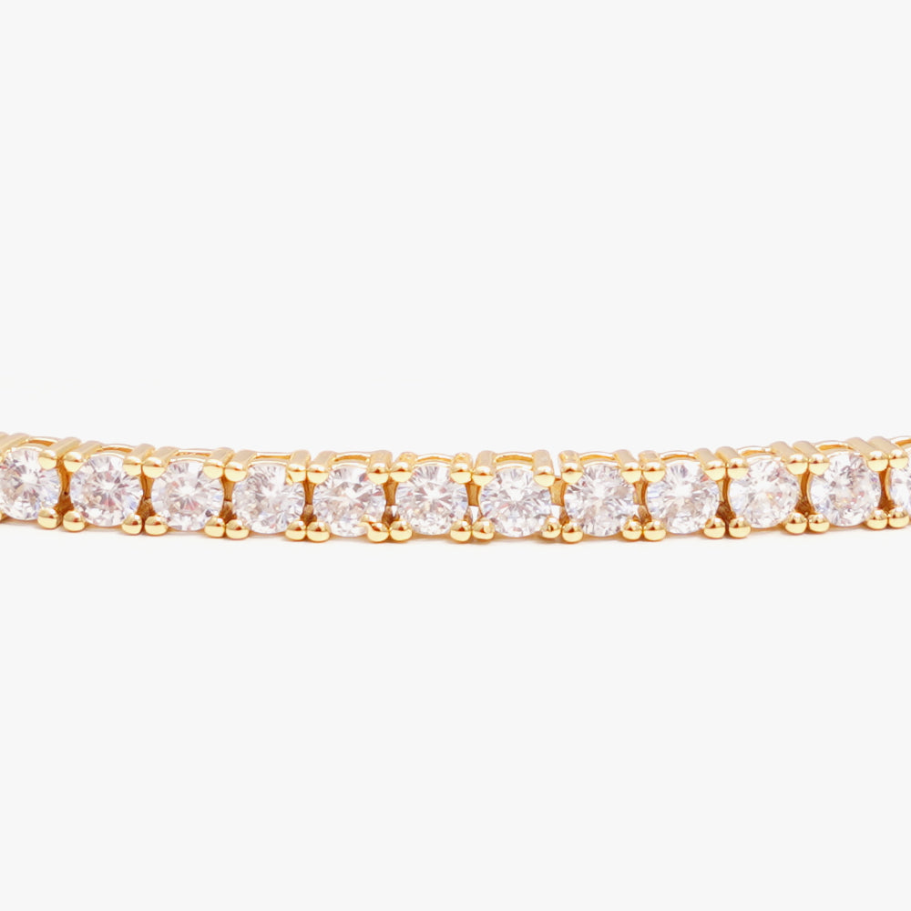 Tennis necklace white gold