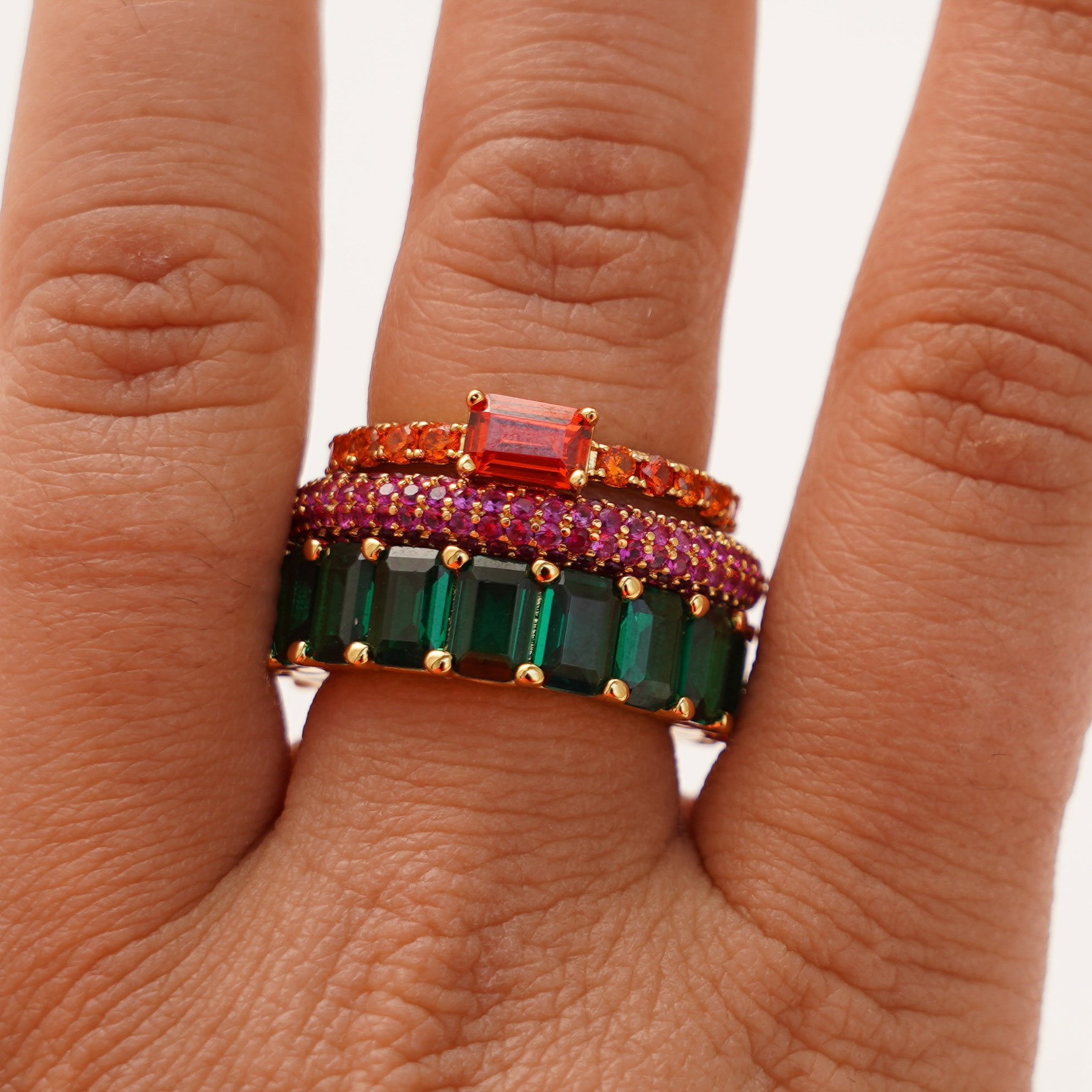 Colorful signature stack set