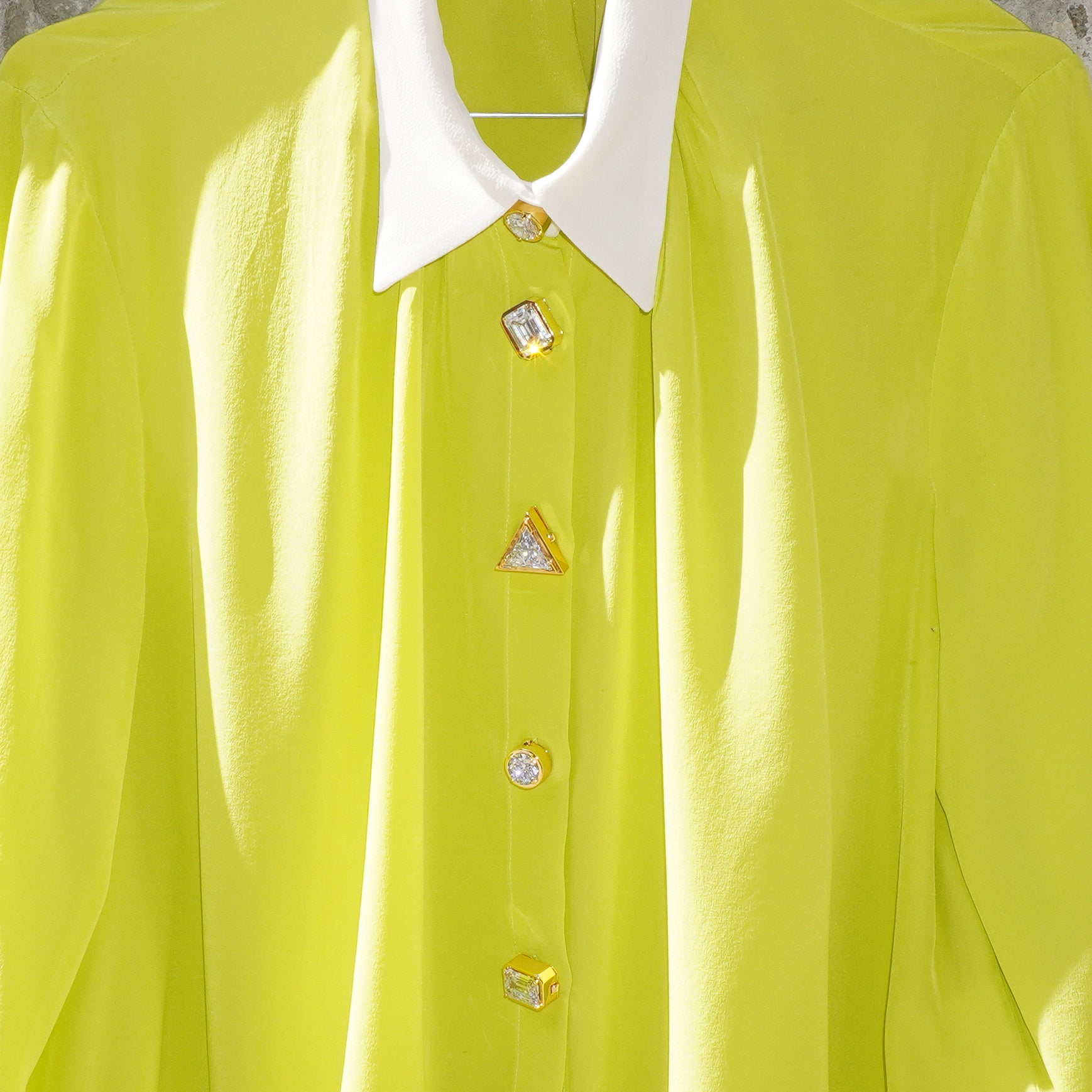 Vintage Missoni blouse with Mega Button Covers