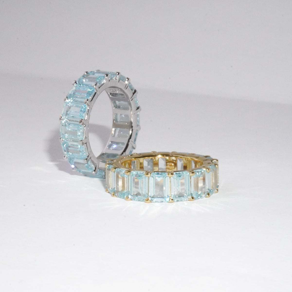 Chunky ring turquoise gold