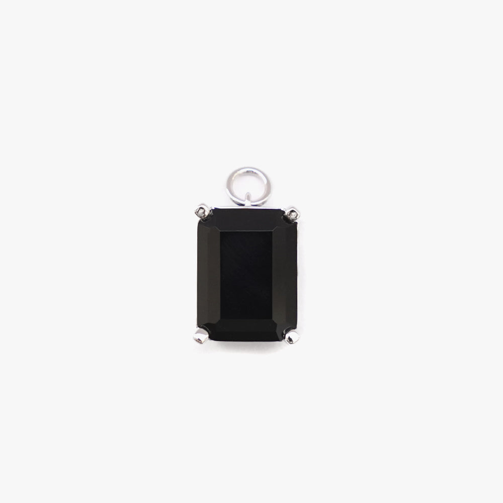 Mega pendant black silver