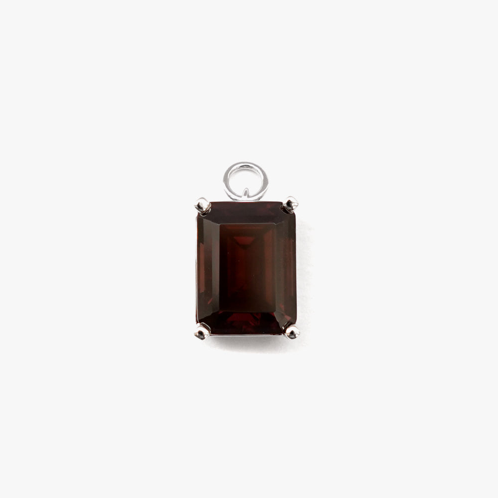 Mega pendant brown silver