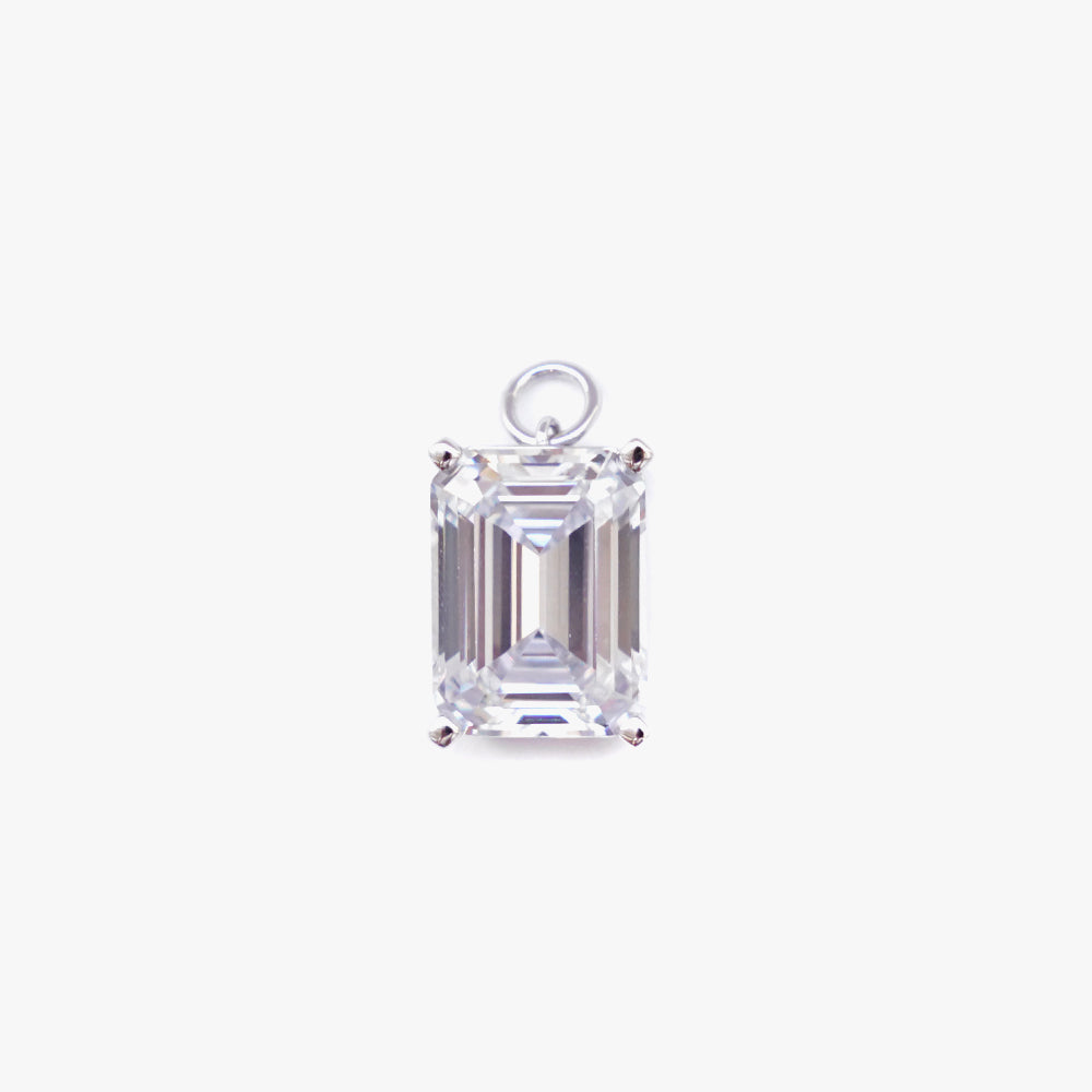 Mega pendant white silver