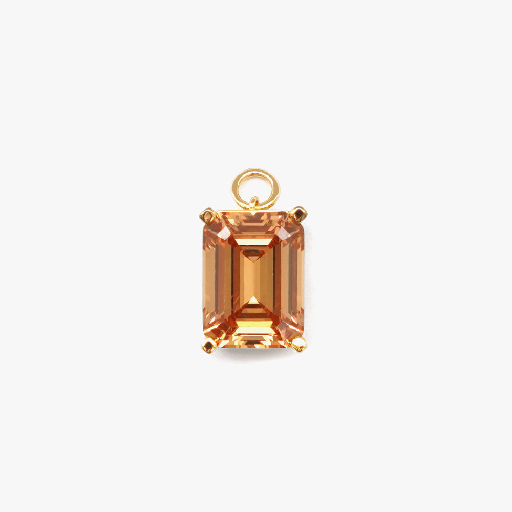 Mega pendant beige gold