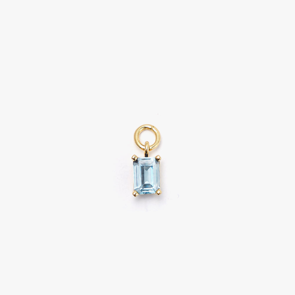 Mini pendant turquoise gold