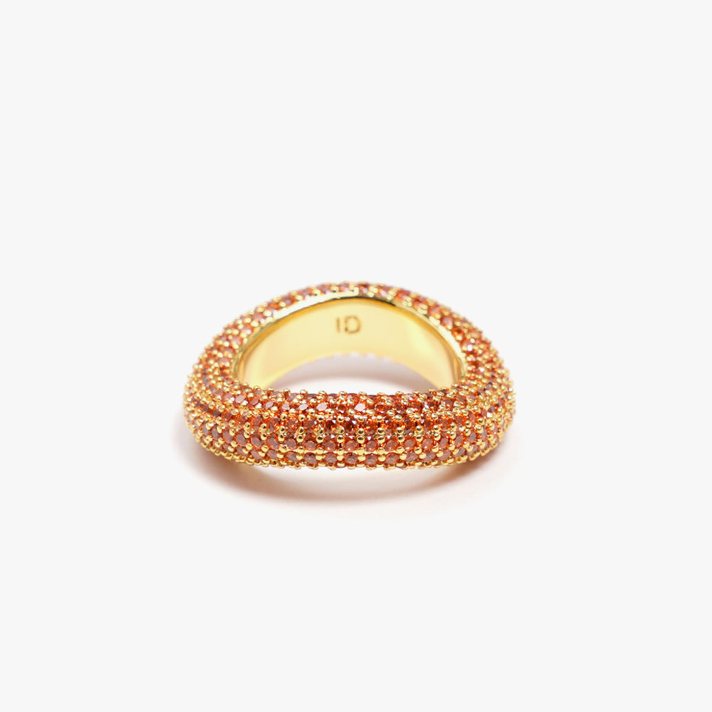 Beyond ring orange gold