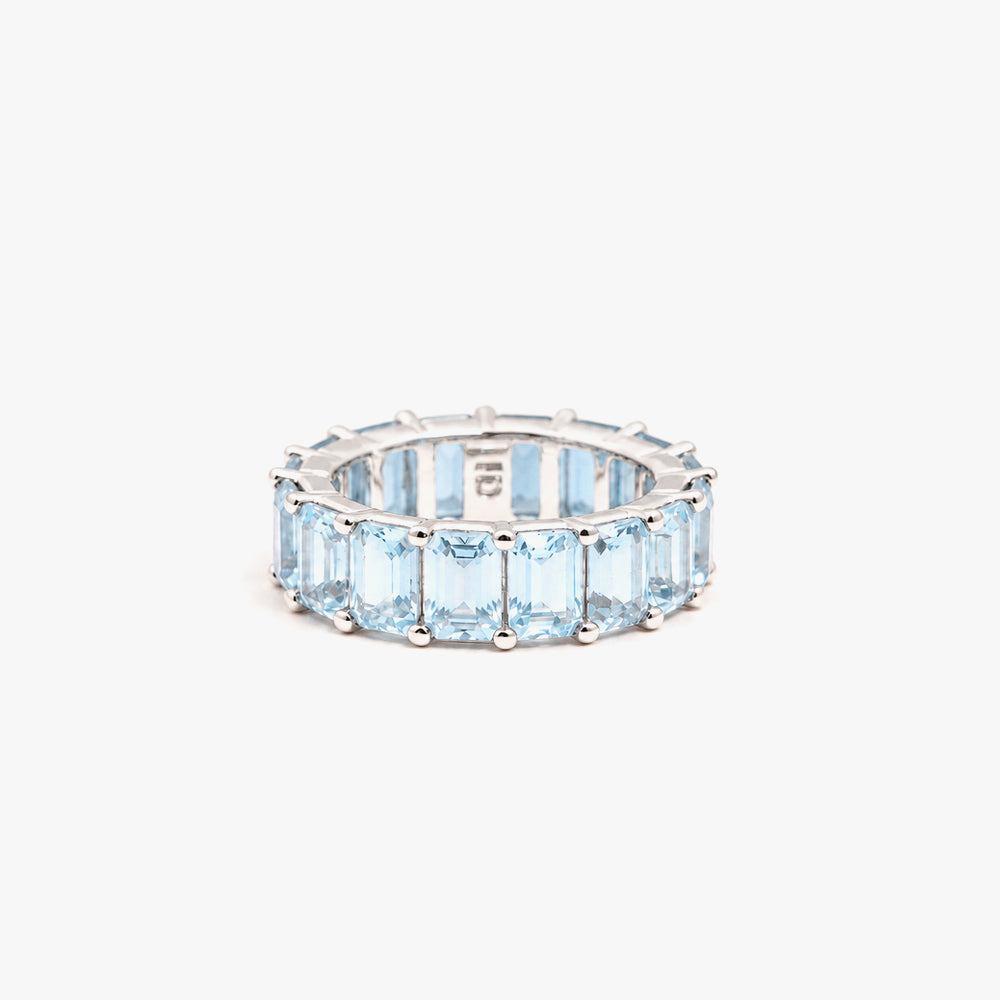Chunky ring turquoise silver