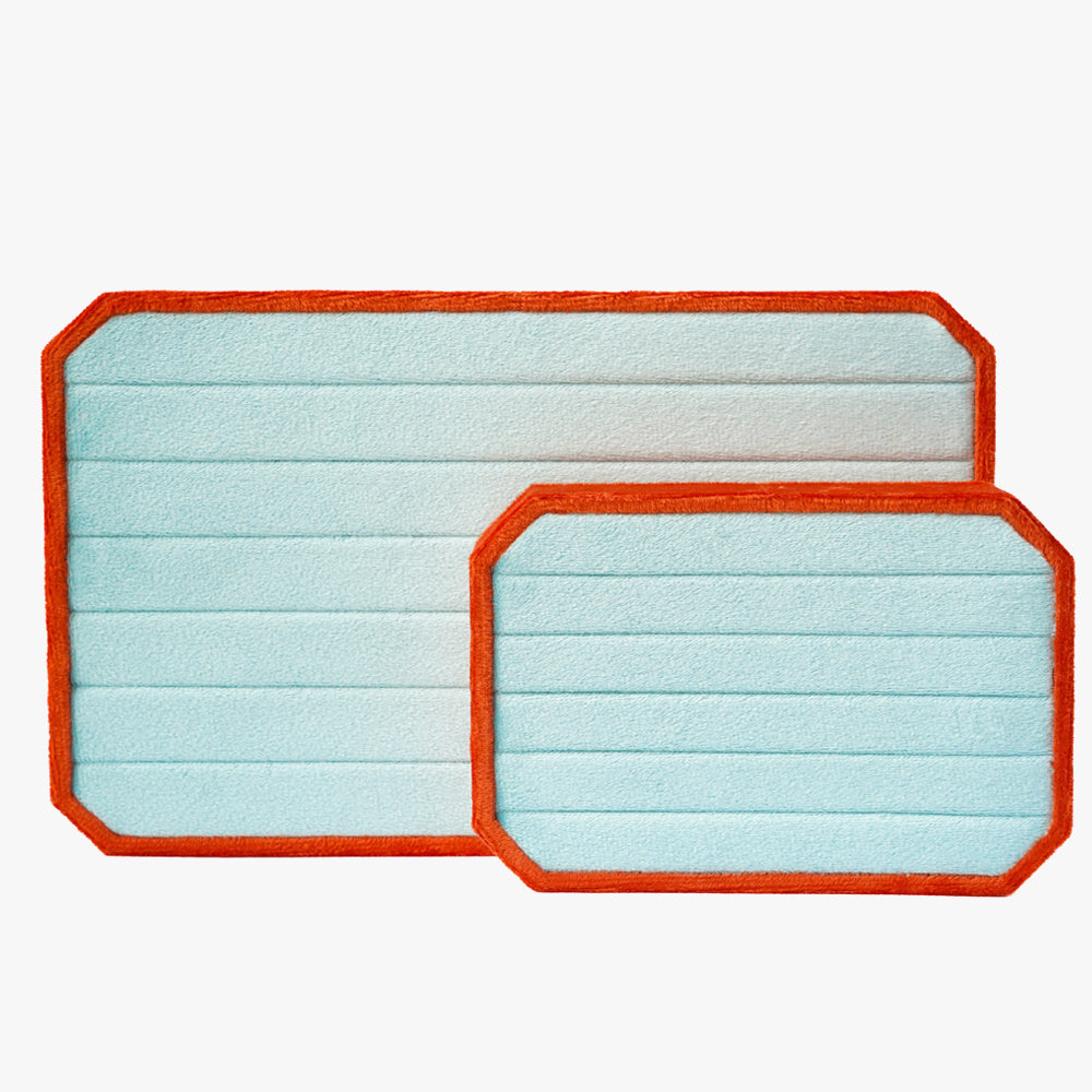 The Display turquoise/orange small