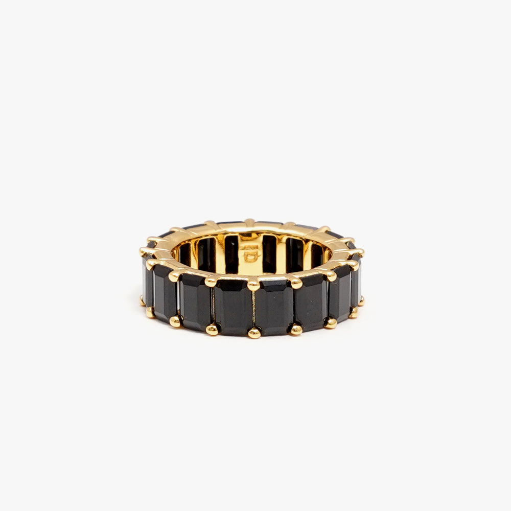 Chunky ring black gold