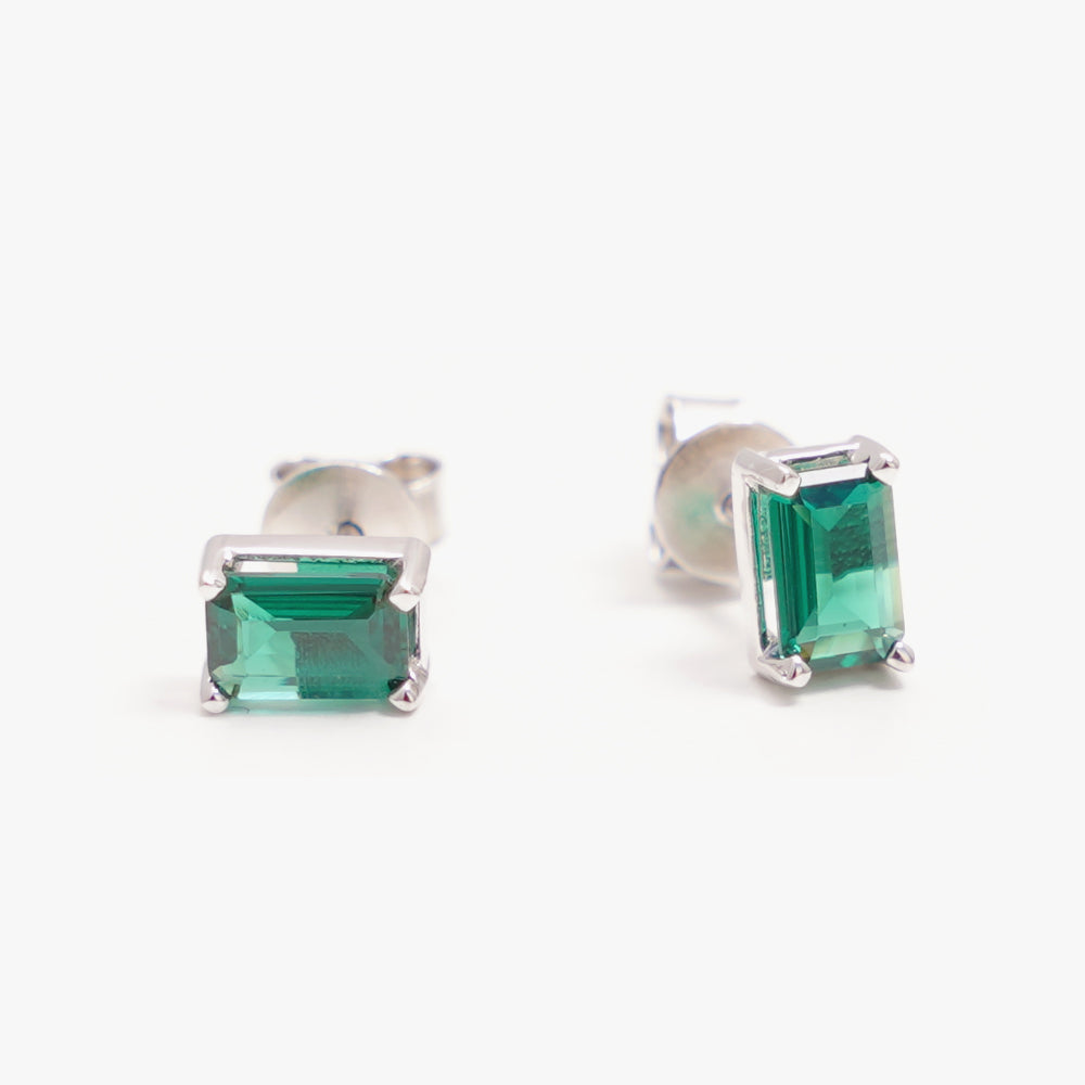 Colorful studs green silver